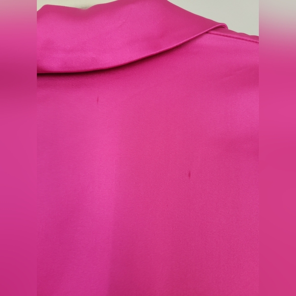 Zara pink satin mini dress with cut out detail - Picture 2 of 8